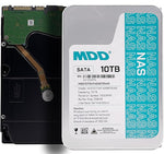 MDD 10TB 7200RPM 256MB Cache SATA 6.0Gb/s 3.5in Internal NAS Hard Drive