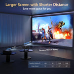 Goiaey GO2 2500 ANSI 1080p Smart Projector With WiFi 6 50W Dolby Audio Bronze