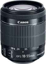 Canon EOS 70D 20.2MP DSLR Camera Kit with 18-55mm Lens Black