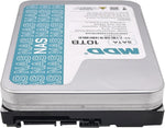MDD 10TB 7200RPM 256MB Cache SATA 6.0Gb/s 3.5in Internal NAS Hard Drive
