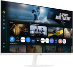 Samsung 32" 4K UHD HDR10 Smart Monitor LS32FM703UUXXU White
