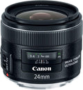 Canon EF 24mm F2.8 IS USM Wide Angle Lens for Canon EF Black