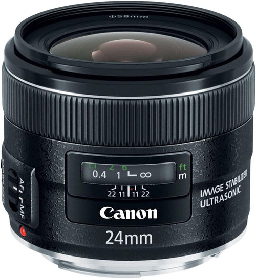 Canon EF 24mm F2.8 IS USM Wide Angle Lens for Canon EF Black