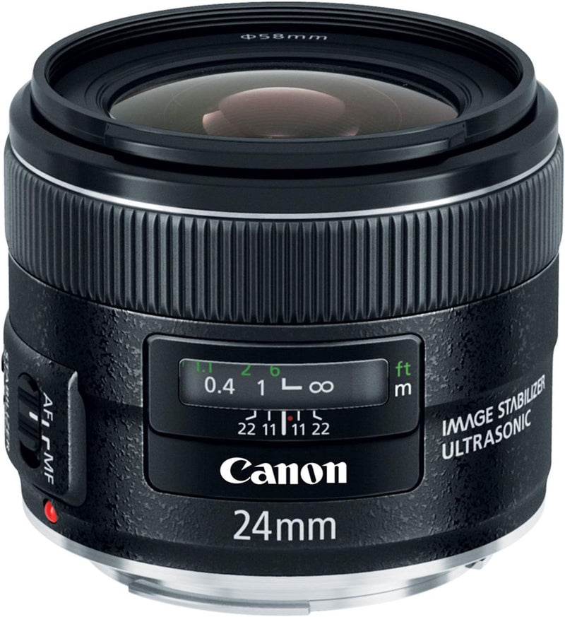 Canon EF 24mm F2.8 IS USM Wide Angle Lens for Canon EF Black