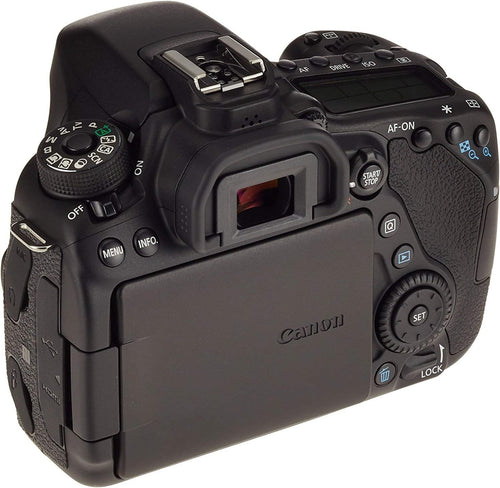 Canon EOS 80D DSLR Camera 24.2 MP 18-55mm f/3.5-5.6 IS STM Lens Black
