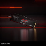 SanDisk Optimus GX Pro 850X 1TB NVMe PCIe 4.0 M.2 2280 SSD 7300MB/s