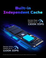 Acer Predator GM7000 Heatsink 2TB SSD PCIe Gen4x4 NVMe M.2 Internal Gaming Solid State Drive