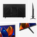 Hisense 50 Inch 4K QLED Smart TV 50E77NQTUK - Quantum Dot Colour, 4K AI Processor, Dolby Vision Atmos, Smooth Motion, Sports Mode, Vidaa OS with Freely, Youtube, Netflix and Disney+ (2024 Model)