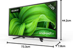 Sony BRAVIA KD-32W800 - 32-inch - HD Ready (HD) - High Dynamic Range (HDR) - Android TV - (Black)