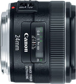Canon EF 24mm F2.8 IS USM Wide Angle Lens for Canon EF Black