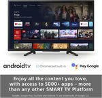 Sony BRAVIA KD-32W800 - 32-inch - HD Ready (HD) - High Dynamic Range (HDR) - Android TV - (Black)