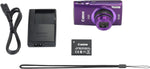 Canon IXUS 265 HS 16 MP Digital Camera 12x Optical Zoom Purple