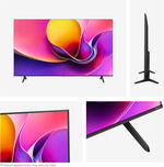 Hisense 58" 58E6QTUK 4K Ultra HD Smart TV AI TV - 4K UHD, Hi-View AI Engine, Precision Colour, AI Smooth Motion, Sports Mode with Freely, Disney +, YouTube, Netflix