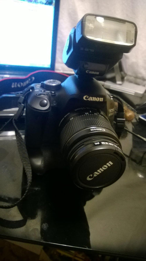 Canon EOS 600D 18MP DSLR Camera With 18-55mm IS II Lens Kit Black