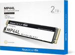 TEAMGROUP MP44L 2TB SLC Cache NVMe PCIe Gen 4x4 M.2 2280 Internal SSD