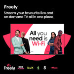 Hisense 58" 58E6QTUK 4K Ultra HD Smart TV AI TV - 4K UHD, Hi-View AI Engine, Precision Colour, AI Smooth Motion, Sports Mode with Freely, Disney +, YouTube, Netflix