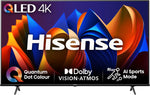 Hisense 50 Inch 4K QLED Smart TV 50E77NQTUK - Quantum Dot Colour, 4K AI Processor, Dolby Vision Atmos, Smooth Motion, Sports Mode, Vidaa OS with Freely, Youtube, Netflix and Disney+ (2024 Model)