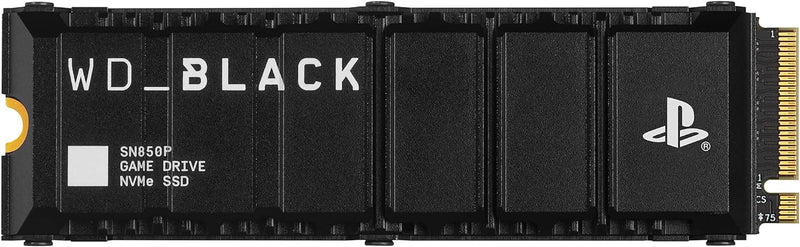 WD_BLACK SN850P 2TB PS5 SSD Officially Licensed M.2 2280 PCIe Gen4 NVMe Internal Gaming Solid State Drive
