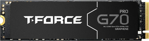 TEAMGROUP T-Force G70 Pro 2TB NVMe PCIe 4.0 M.2 2280 SSD 7400MB/s
