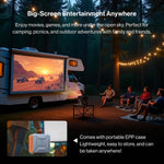BladeCine Cube 600 1080P Portable Projector 600 ISO Lumens Black