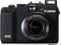 Canon PowerShot G15 12.1 MP Compact Digital Camera 28mm f/1.8-2.8 5x Zoom Black