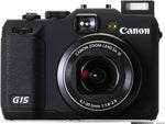 Canon PowerShot G15 12.1 MP Compact Digital Camera 28mm f/1.8-2.8 5x Zoom Black