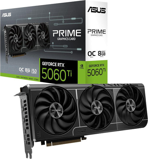 ASUS Prime GeForce RTX 5060 Ti 8GB GDDR7 OC Edition Graphics Card