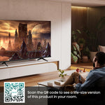 Hisense 50 Inch 4K QLED Smart TV 50E77NQTUK - Quantum Dot Colour, 4K AI Processor, Dolby Vision Atmos, Smooth Motion, Sports Mode, Vidaa OS with Freely, Youtube, Netflix and Disney+ (2024 Model)