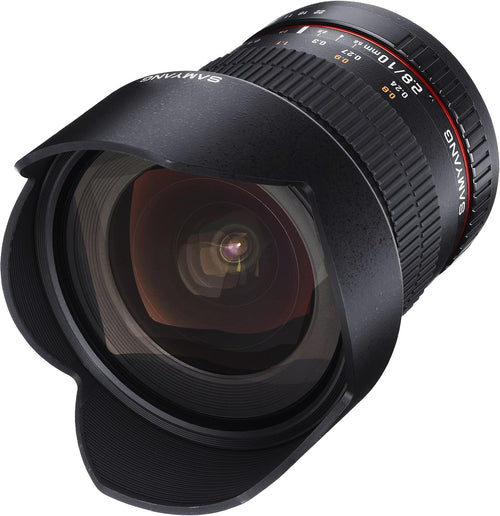 Samyang 10mm F2.8 ED AS NCS CS Ultra Wide Angle Lens for Nikon DX Black