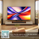 Hisense 55" 55A7QTUK QLED Smart AI TV - 4K Direct Lit Viewing, Quantum Dot Colour, Hi-View AI Engine, Built in Subwoofer, Dolby Vision, Dolby Atmos with with Freely, Disney +, YouTube, Netflix