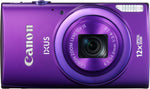 Canon IXUS 265 HS 16 MP Digital Camera 12x Optical Zoom Purple