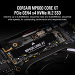 Corsair MP600 CORE XT 2TB M.2 PCIe Gen4 NVMe SSD Black