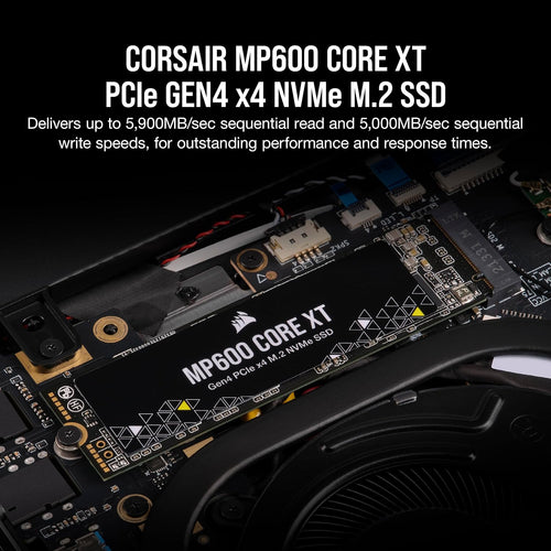 Corsair MP600 CORE XT 2TB M.2 PCIe Gen4 NVMe SSD Black