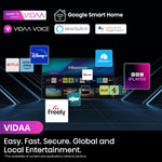 Hisense 50 Inch 4K QLED Smart TV 50E77NQTUK - Quantum Dot Colour, 4K AI Processor, Dolby Vision Atmos, Smooth Motion, Sports Mode, Vidaa OS with Freely, Youtube, Netflix and Disney+ (2024 Model)