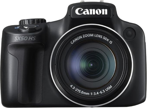 Canon PowerShot SX50 HS Digital Camera 12.1MP 50x Zoom 2.8in LCD Black
