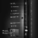 Hisense 55" 55A7QTUK QLED Smart AI TV - 4K Direct Lit Viewing, Quantum Dot Colour, Hi-View AI Engine, Built in Subwoofer, Dolby Vision, Dolby Atmos with with Freely, Disney +, YouTube, Netflix
