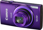 Canon IXUS 265 HS 16 MP Digital Camera 12x Optical Zoom Purple