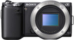 Sony NEX-5N 16.1MP APS-C Mirrorless Camera with 18-55mm Lens Black