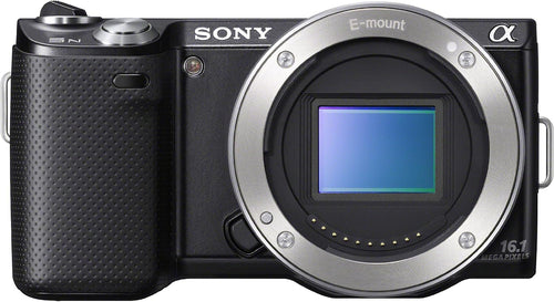 Sony NEX-5N 16.1MP APS-C Mirrorless Camera with 18-55mm Lens Black