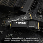 TEAMGROUP T-Force G70 Pro 2TB NVMe PCIe 4.0 M.2 2280 SSD 7400MB/s