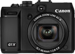 Canon PowerShot G1 X 14.3MP CMOS Digital Camera 4x Zoom Black