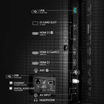 Hisense 50" 50U7QTUK MiniLED QLED 144Hz Smart AI TV - Hi-View AI Engine, 144Hz Game Mode PRO, 2.1 Channel, Dolby Atmos, Quantum Dot Colour, Anti-Reflection with Freely, Disney +, YouTube, Netflix