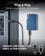 Intenso TX100 2TB External SSD USB 3.2 Gen 1x1 Grey-Blue