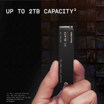 WD_BLACK SN770 2TB NVMe PCIe Gen4 M.2 2280 Internal Gaming SSD