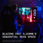 WD_BLACK SN770 2TB NVMe PCIe Gen4 M.2 2280 Internal Gaming SSD