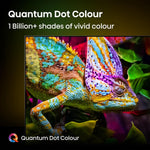 Hisense 55" 55A7QTUK QLED Smart AI TV - 4K Direct Lit Viewing, Quantum Dot Colour, Hi-View AI Engine, Built in Subwoofer, Dolby Vision, Dolby Atmos with with Freely, Disney +, YouTube, Netflix